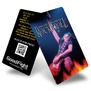 They Sold Their Souls for Rock n Roll Business Card Handout