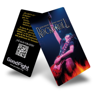 They Sold Their Souls for Rock n Roll-SPANISH Business Card Handout